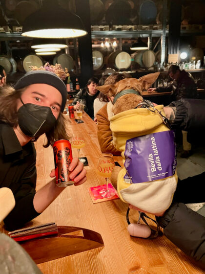 Evento Guerrilla® Crak the Rules 2022 - Crak TapRoom bancone