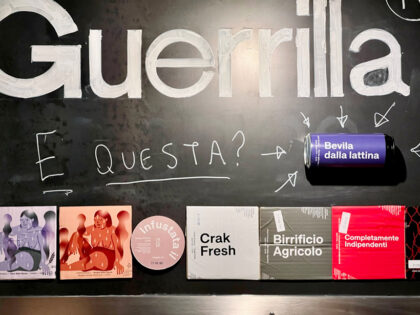 Evento Guerrilla® Crak the Rules 2022 - spine birra Crak TapRoom Campodarsego