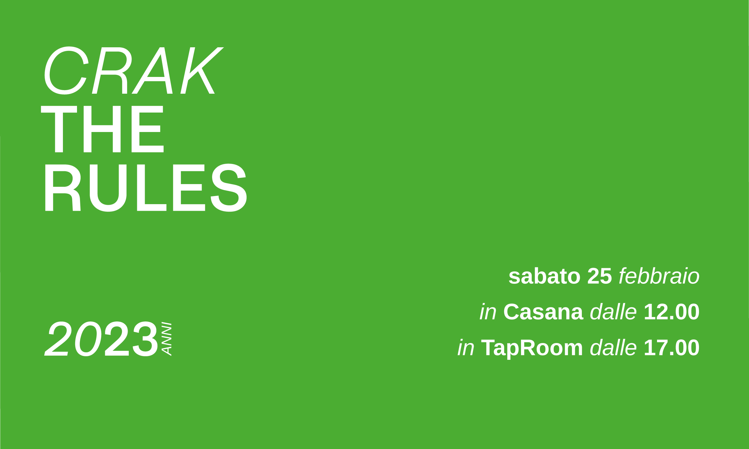 Crak the Rules 2023
