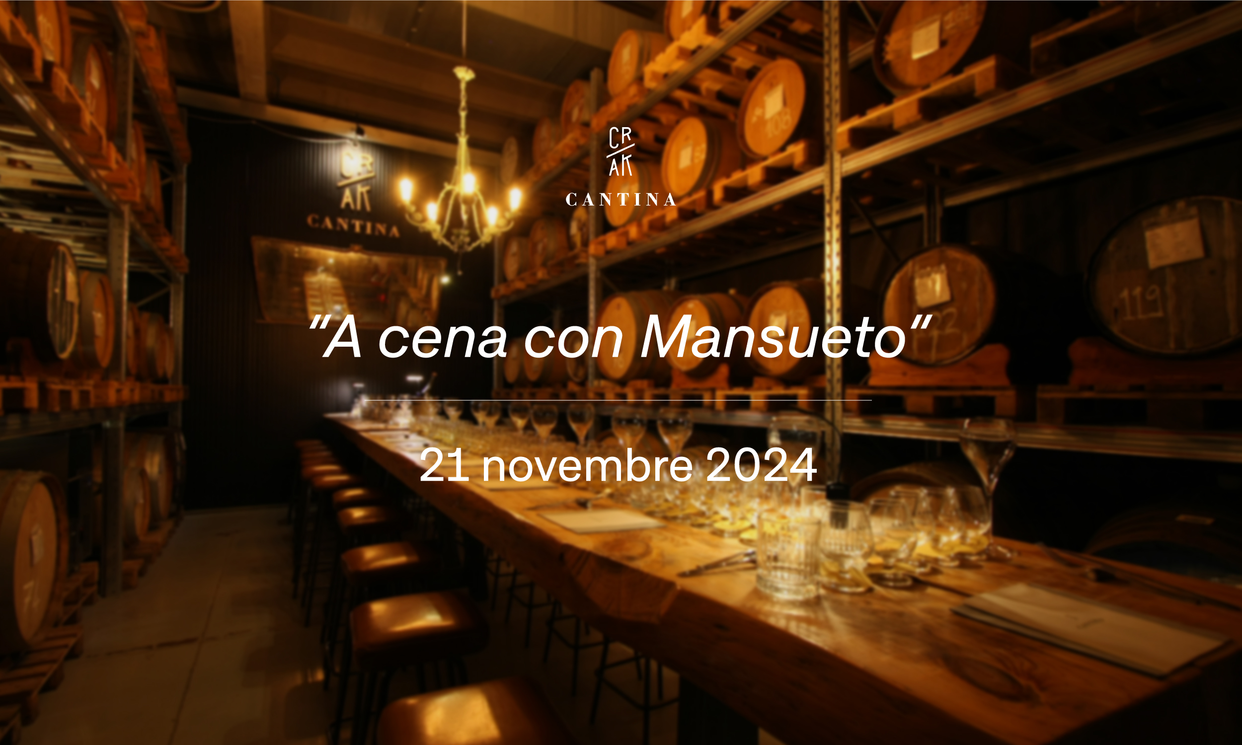 "A cena con Mansueto" 2024